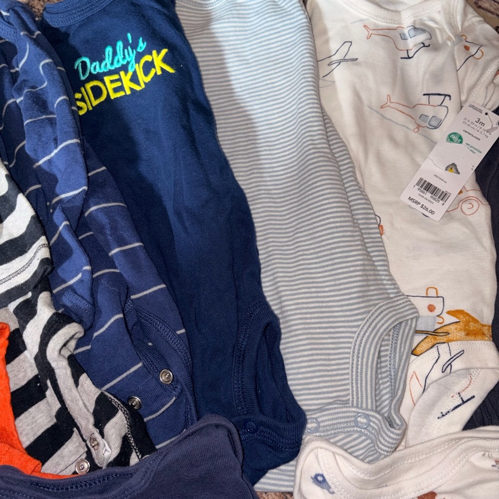 Assorted Baby Onesies Collection - Picture 3 of 5